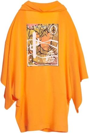 A.A. Spectrum A.a. Spectrum, Hoodies & sweatvesten, Heren, Oranje, S, Katoen, Multiply Tee