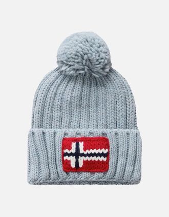 Napapijri Mens Napapijri Semiury 5 Pom Beanie - Blue