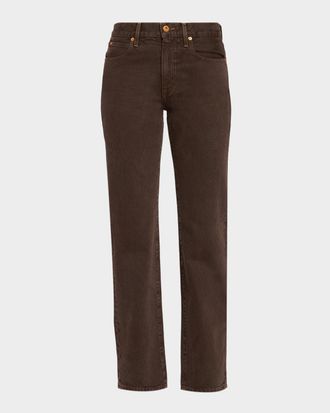 Slvrlake Denim Phoenix Straight-Leg Jeans