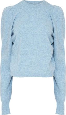 Maison Margiela Maglione con maniche a palloncino - Blu