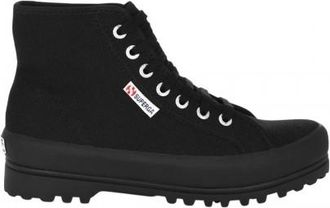 Superga Dames 2341 Aplina Sneakers (Zwart)