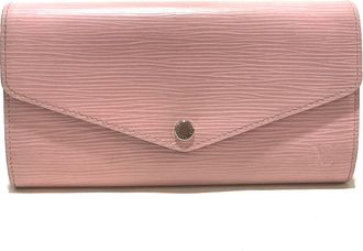 Louis Vuitton Epi Pink Epi Leather Long Wallet (Bi-Fold) (Pre-Owned)