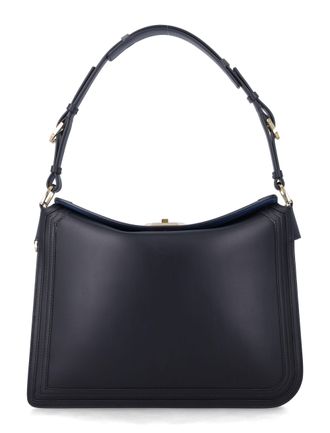 Lanvin Compagnon Asymmetric Leather Handbag