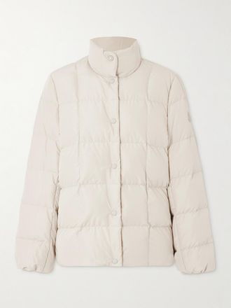 Moncler Piumino Trapuntato In Shell Cochevinne - Bianco