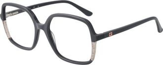 Guess Gray Acetate Glasses Womens (Frames)
