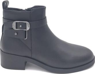 Stonefly Alicia 2 Enkel Laars - Dames - Enkellaarsjes - Zwart - 40 EU - Leer - Schoenen
