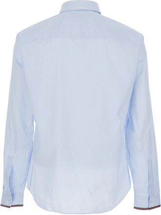 Gucci Mens Shirt, Light Blue Cotton