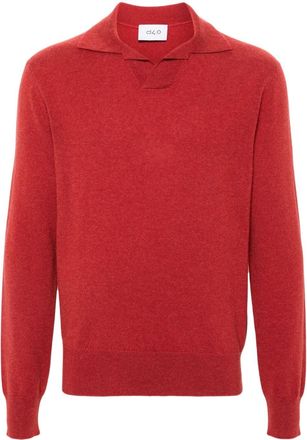 D4.0 cashmere sweater - men - Cashmere - 50 - Red