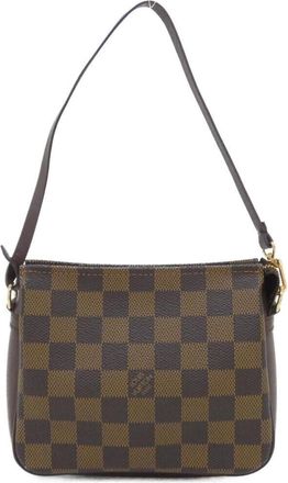 Louis Vuitton Damier Ebene Coated Canvas Pouch (Pre-Owned)