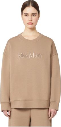Max Mara Mujer, Sudaderas, Marrón, Talla: M