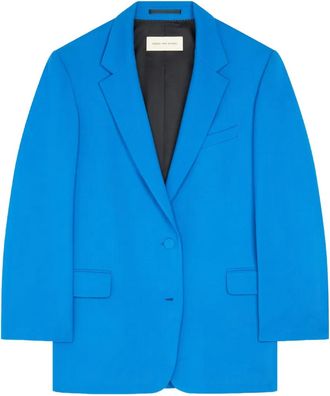 Dries Van Noten Blazer monopetto - Blu