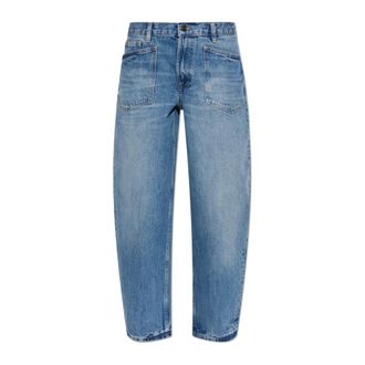 Sams&oslash;e & Sams&oslash;e Straight Jeans, female, Blue, Size: W29 L32 Saveyra Jeans