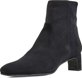Aquatalia Womens Siella Fashion Boot, Navy Suede, 5.5 UK