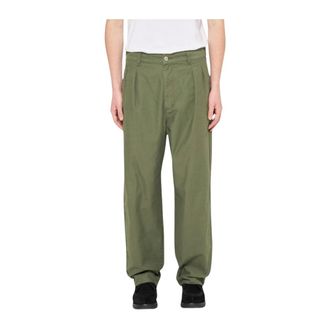 Edwin 2 Tuck Pant Japn - - Trousers - Uomo - Verde - L