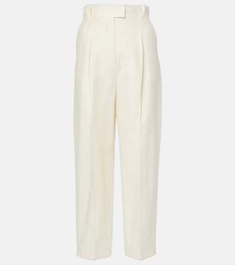 Max Mara Efedra high-rise straight pants
