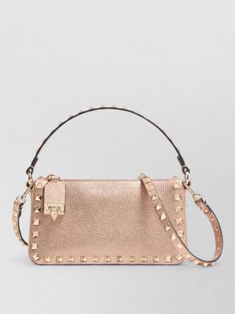 Valentino leather rockstud small shoulder bag