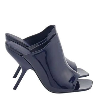 Ferragamo Era X5 Patent Leather Mules, Size 7 C