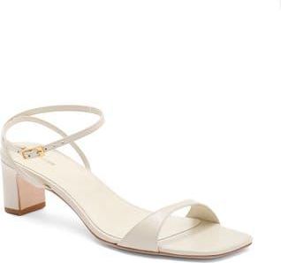 Reformation Sage Ankle Strap Sandal in Almond Leather at Nordstrom Rack, Size 9