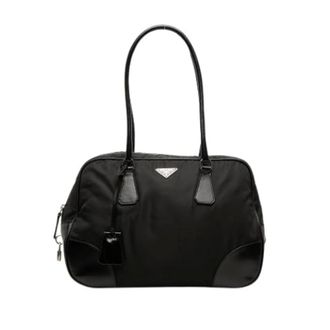 Prada Pre-owned Shoulder Bags, female, Black, Size: ONE SIZE Pre-owned Shoulder Bag