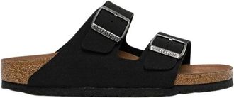 Birkenstock Arizona Narrow Fit - Dames - Schoenen - Zwart - Maat: 36 EU Leer