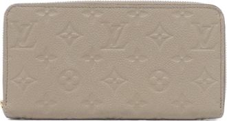 Louis Vuitton Tourterelle Monogram Empreinte Long Wallet (Bi-Fold) (Pre-Owned)