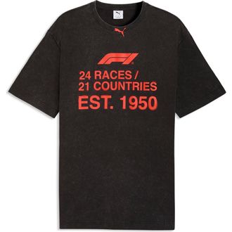 Puma Formula 1 Race No Graphic T-Shirt in Puma Black at Nordstrom, Size Xx-Large