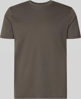 Christian Berg Regular Fit T-Shirt mit Rundhalsausschnitt in Oliv, Gr&ouml;&szlig;e XXL