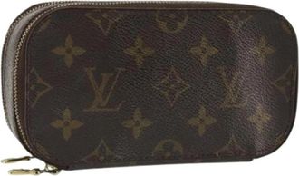 Louis Vuitton Pre-owned Cosmetic Pouch - Dames - Vintage Tassen - Bruin - ONE Size - Vintage