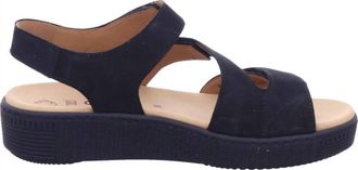 Gabor WomenS 23.600.17 Soft Nubuck Schwarz Sandal In Black