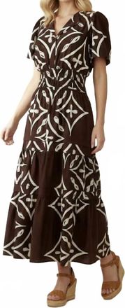Lavi Teresa Dress In Brown