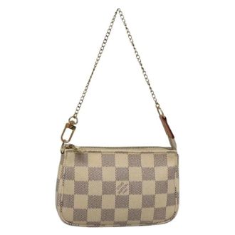 Louis Vuitton Pre-owned Mini Bags, female, White, Size: ONE SIZE Pre-owned Canvas louis-vuitton-bags