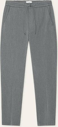 Les Deux Womens Como Tapered Drawstring Pants In Grey Melange