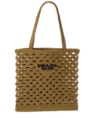 Prada Crochet Tote