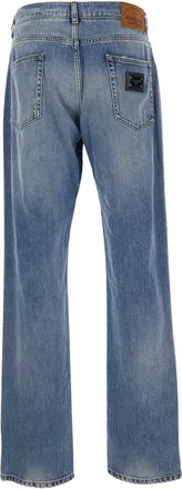 Dolce & Gabbana Mens Jeans Blue Denim Cotton