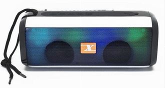 Trade Shop Trade Shop - Copy Of Cassa Altoparlante Audio Portatile Bluetooth 10w Con Luce Led Effetto Rgb Tg-143