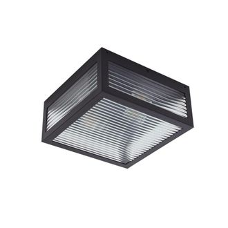 Lindby L&aacute;mpara de techo de metal negro