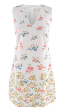 Peter Pilotto White Floral Mini Dress Size S
