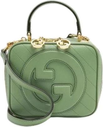 Gucci Pre-owned Mini Bags, female, Green, Size: ONE SIZE Pre-owned Mini Bag
