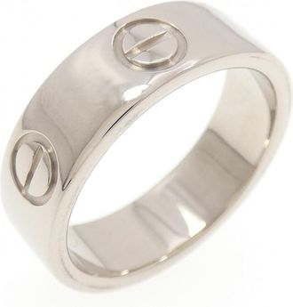 Cartier White Gold (18K) Band Ring (Pre-Owned)