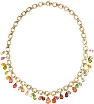 Irene Neuwirth 18kt yellow gold Gemmy Gem tourmaline necklace - women - 18kt Yellow Gold/Tourmaline - One Size