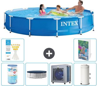 Intex Piscina Con Estructura Redonda - 366x76 Cm - 7-piezas S38