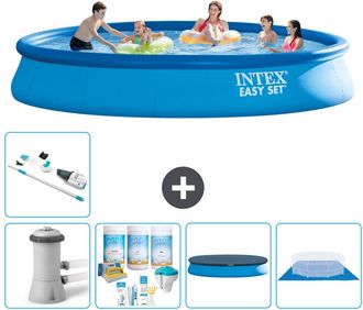 Intex Piscina Easy Set Redonda - 457x84 Cm - 8-piezas S21161