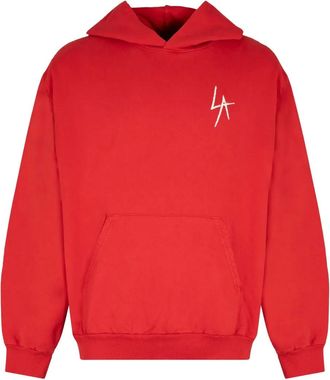 Local Authority Hoodie met geborduurd logo - Rood