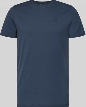Tommy Jeans T-Shirt in Melange-Optik in Marine Melange, Gr&ouml;&szlig;e XXL