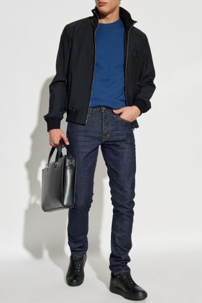 Tom Ford Slim Jeans, Mens, Navy Blue