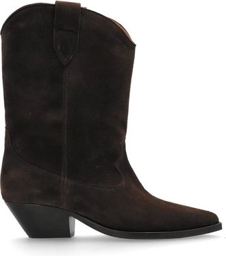 Isabel Marant Schoenen, Dames, Bruin, 38 EU, Su&egrave;de, Duerto Su&egrave;de Laarsjes met Hak