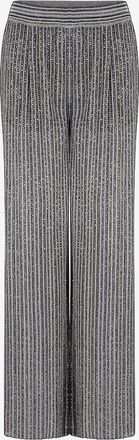 Missoni Weite Hose aus gestreiftem Jersey