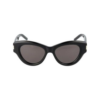 Saint Laurent Sunglasses, female, Black, Size: 51 MM Black Sunglasses SL 506 Stylish Model