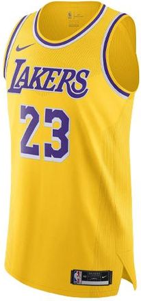 Nike x NBA Lakers LeBron James Jerseys Yellow CW3448-729