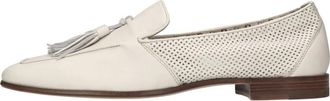 Fratelli Rossetti Leren Loafer - Dames - Loafers - Beige - 37 EU - Leer - Schoenen